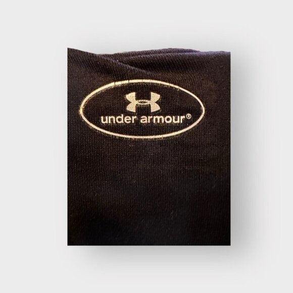 Women’s Under Armour UA L UA Tech Semi Fitted Black V Neck 10 12 Large - Picture 9 of 15